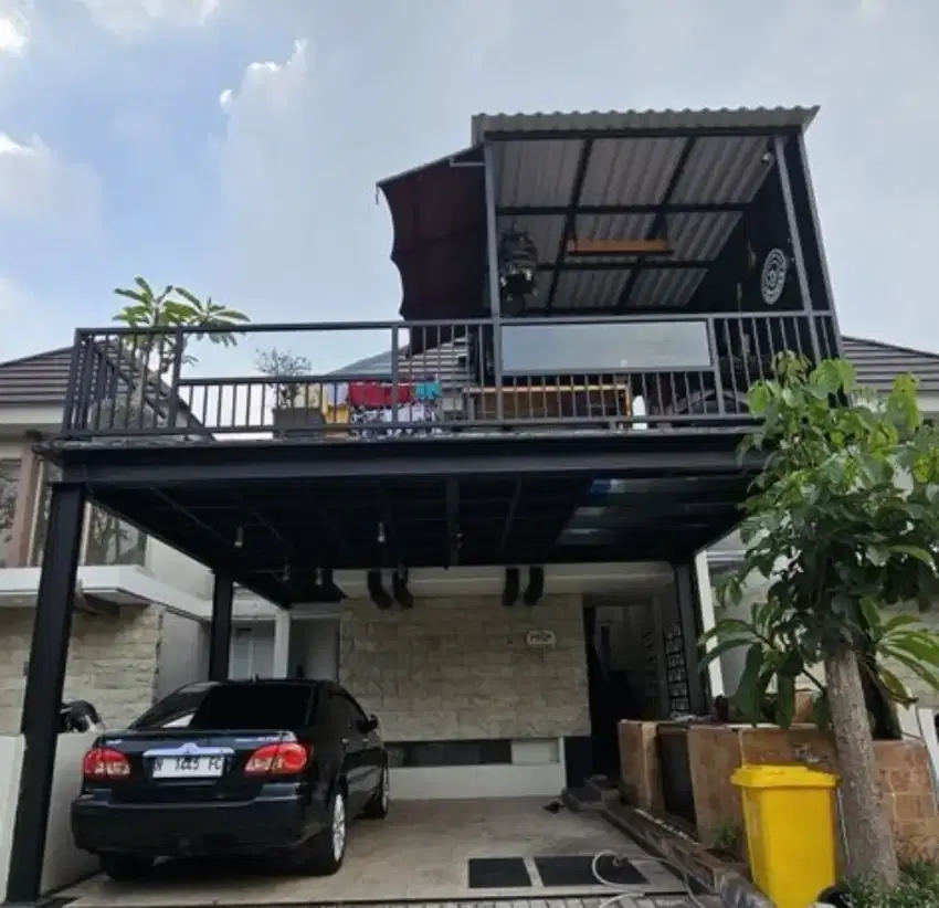 Balkon dak plat