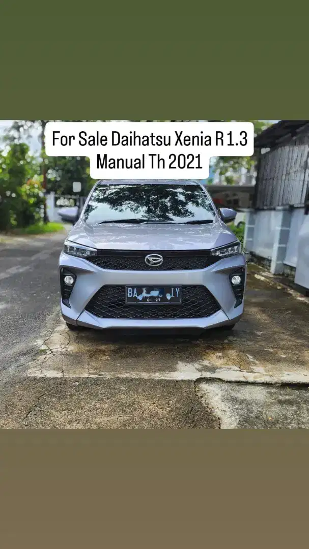 DIJUAL DAIHATSU XENIA 1.3 R 2021, KONDISI ISTIMEWA!!!