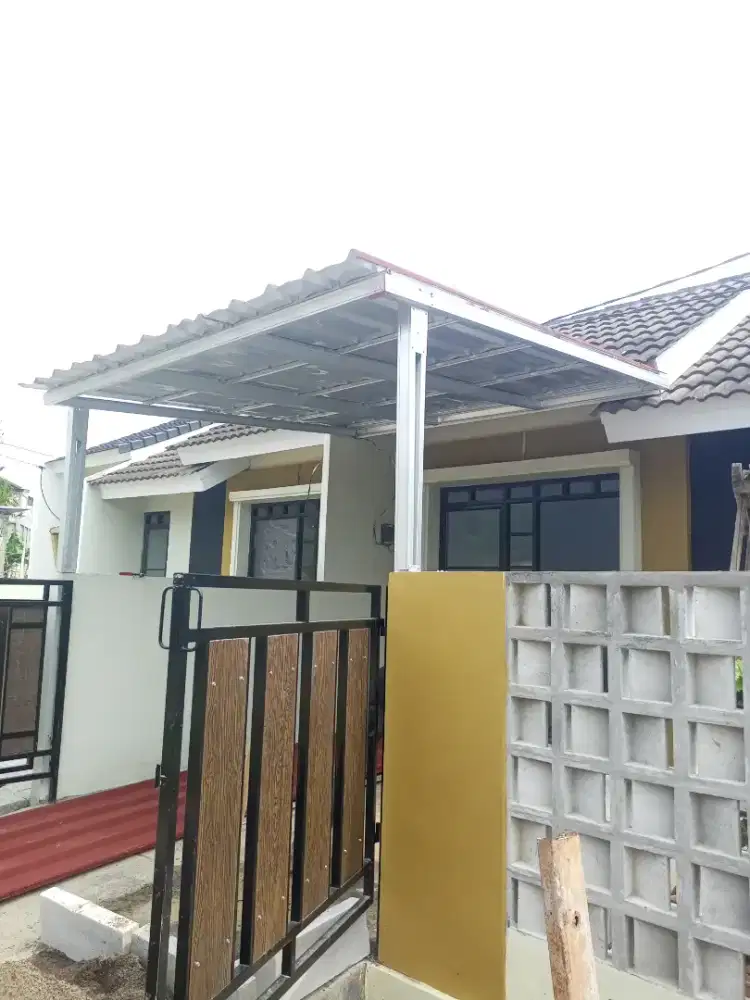 Spesialis pemasangan kanopi baja ringan terpasang rapi