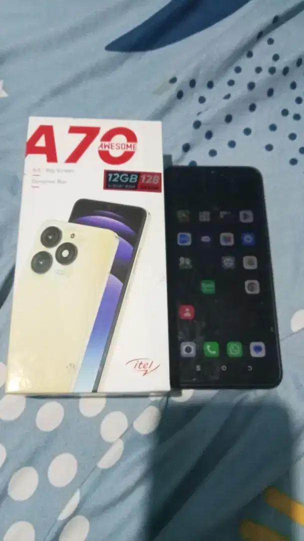 Itel A70 fullset mulus