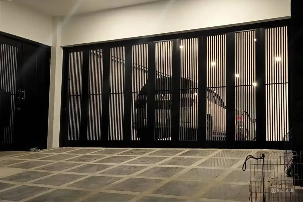 Pintu garasi henderson geser / sliding dan lipat bandung jaya steel