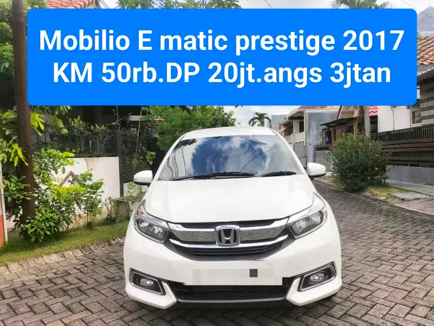 Mobilio E matic prestige 2017,km50rb,pjk new.nyacat kualat.total ori