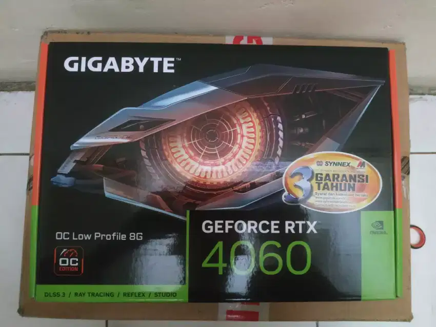 VGA GIGABYTE GeForce RTX 4060 OC Low Profile (BARU)
