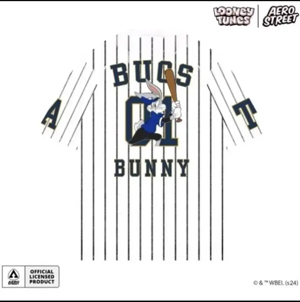 Kaos T-Shirt Aerostreet X Looney Tunes Bugs Bunny