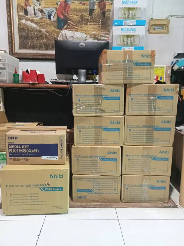 READY paper foto hiti P525 / P520 4R siap kirim - Yayuk globalindo sby