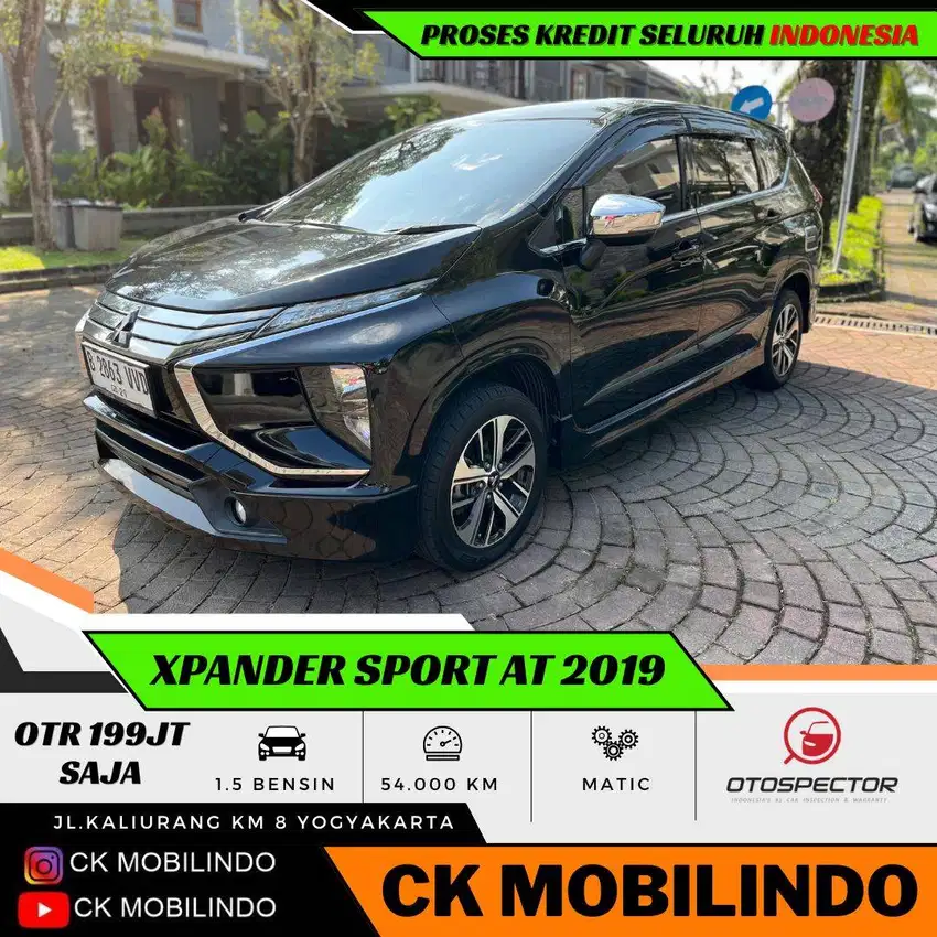 (Km54rb) Xpander Sport Matic 2019 ISTIMEWA Kredit Murah