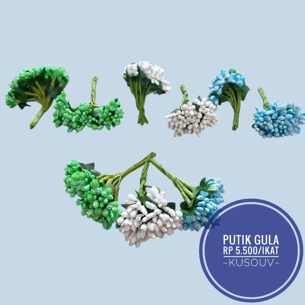 Putik Sari/Putik Bunga/Putik Gula/Putik Dual