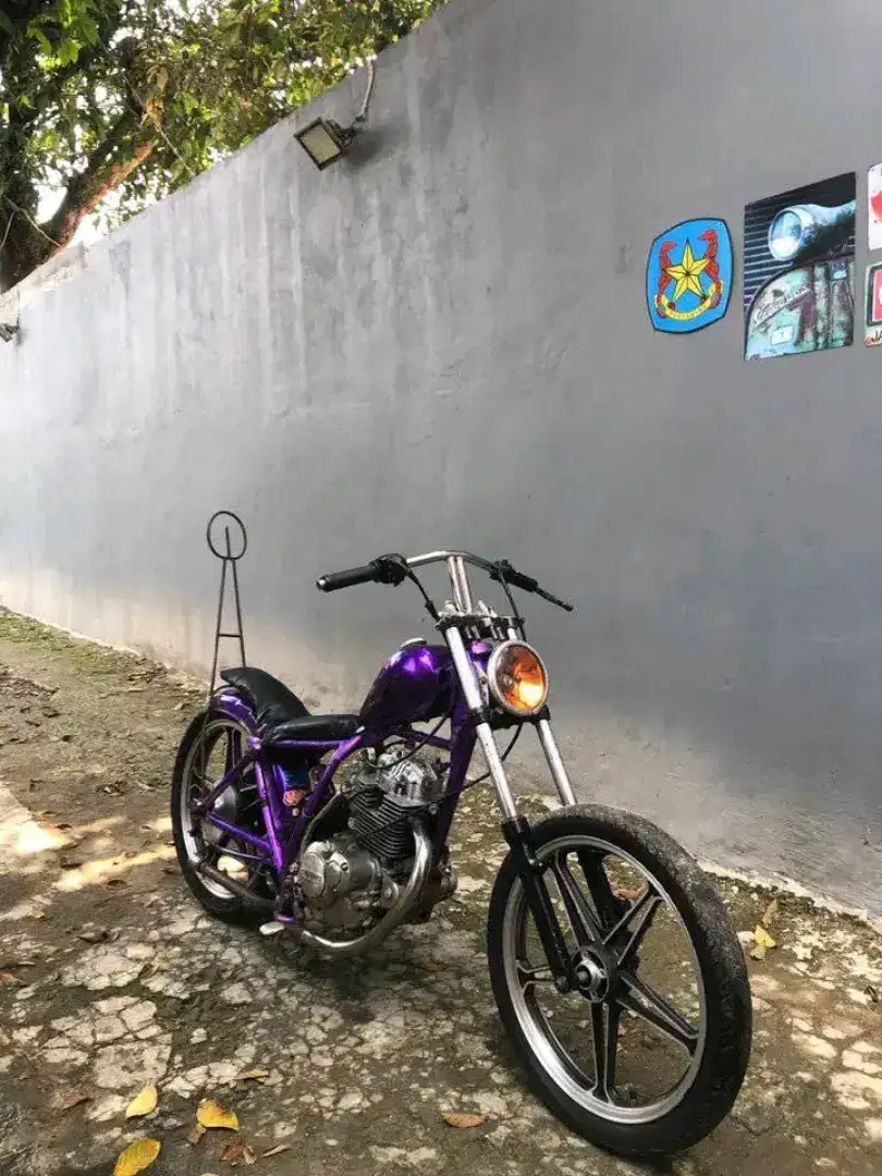 motor custom model chopper