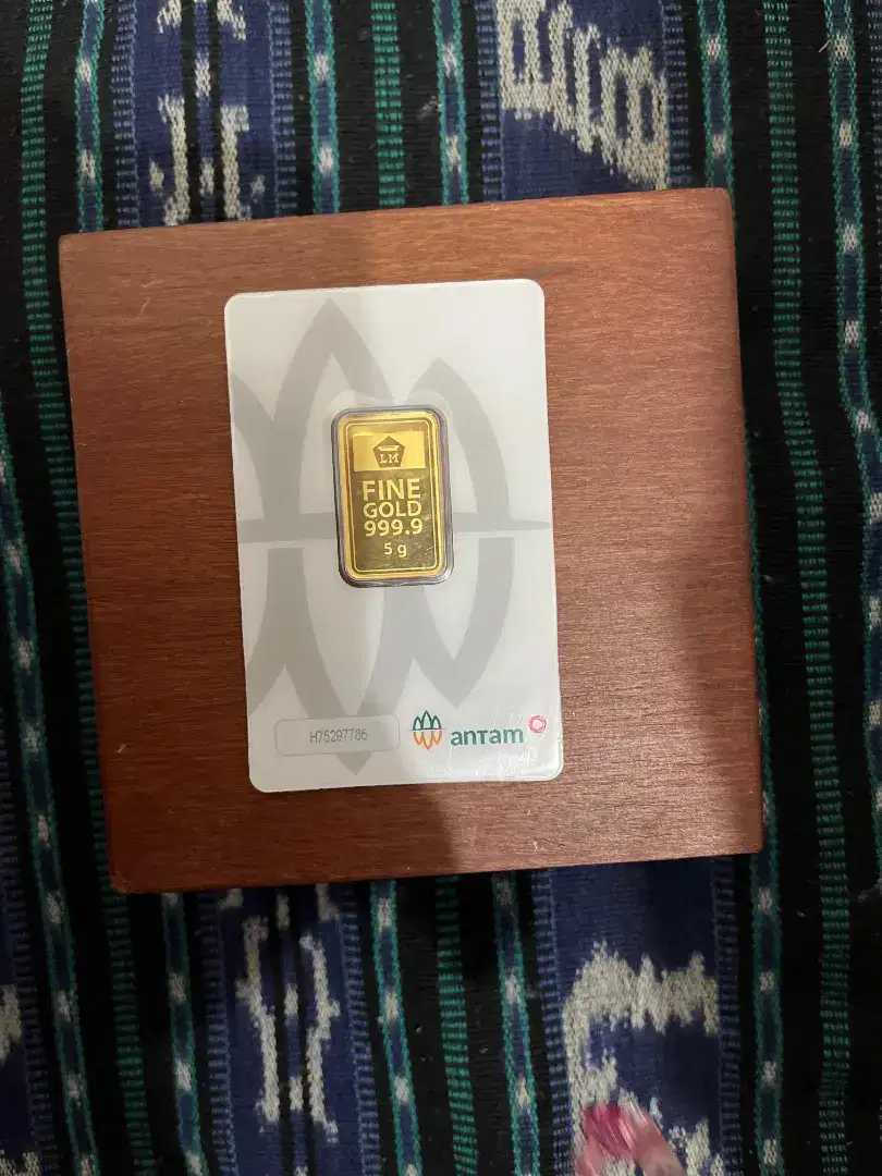 Jual Logam Mulia Antam 5gr th 2025 (Certicard, Redmark)