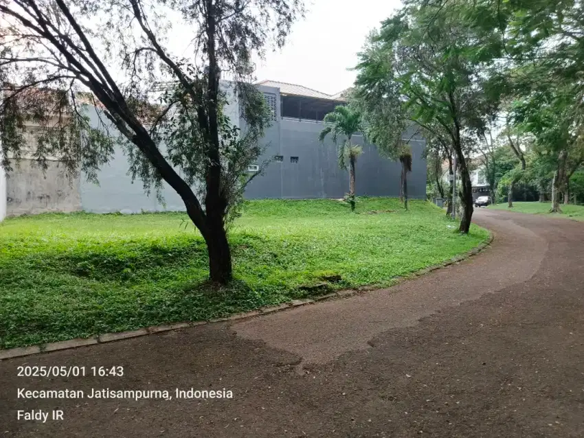 Dijual Tanah Kavling Hook Asri Hijau dan tenang di Citra Gran Cibubur