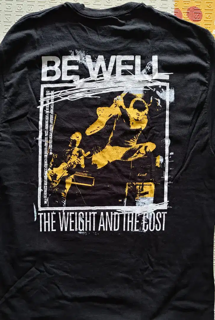Kaos band Hardcore BE WELL x Champion
