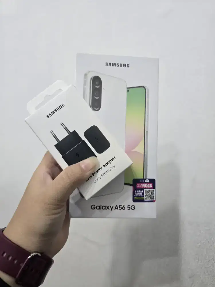 Samsung A56 5G 8/256 12/256 Free Adaptor Garansi Resmi