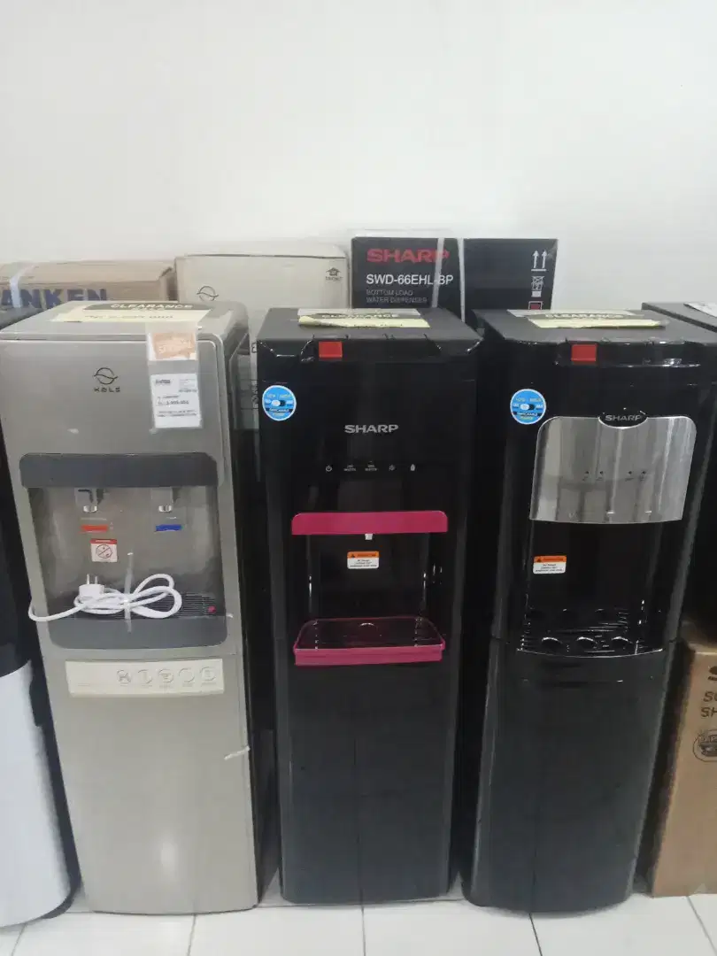 Sharp dispenser botyom load swd