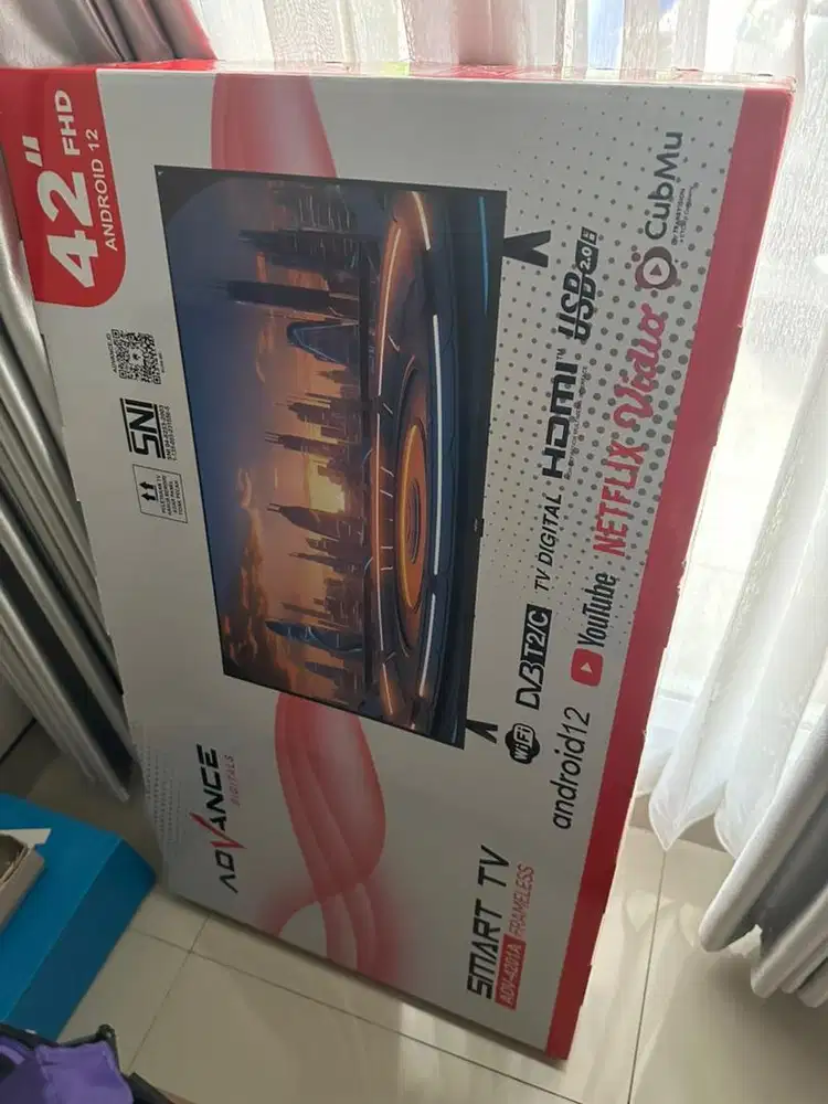 Smart tv advance android youtube 42 43 inch