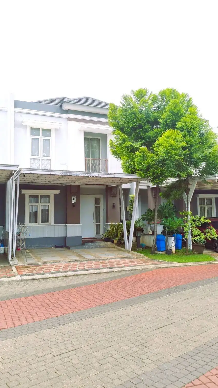 Rumah cantik 2 lantai bsd city the savia tangsel siap huni