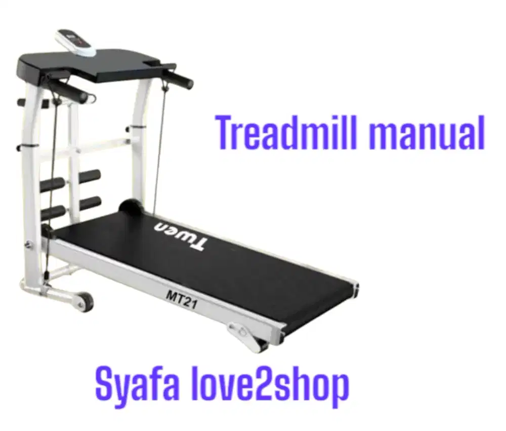 TREADMILL MANUAL SPINNING BIKE SEPEDA PLATINUM BIKE