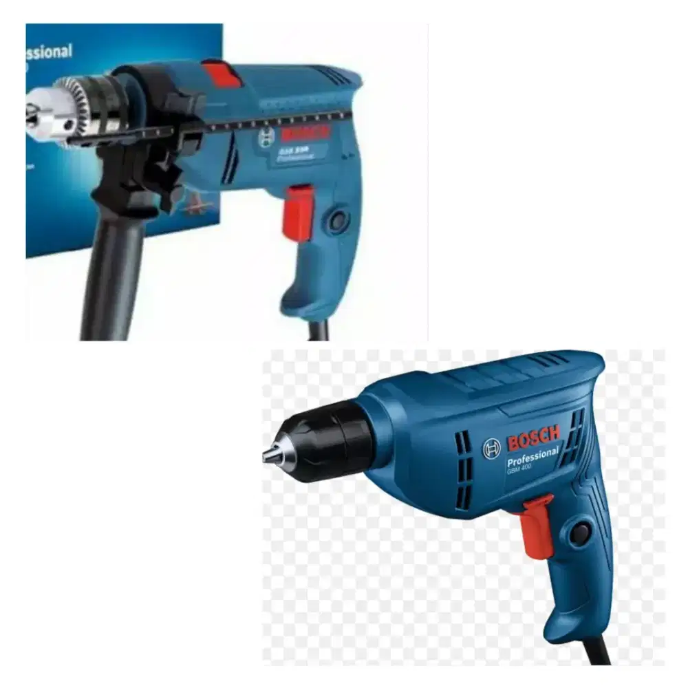 (KRANGGAN TEKNIK)bor listrik merk bosch bor tembok beton besi kayu