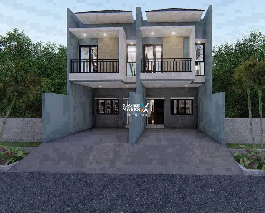 Dijual Rumah Baru Minimalis 2 Lantai Nirwana Eksekutif