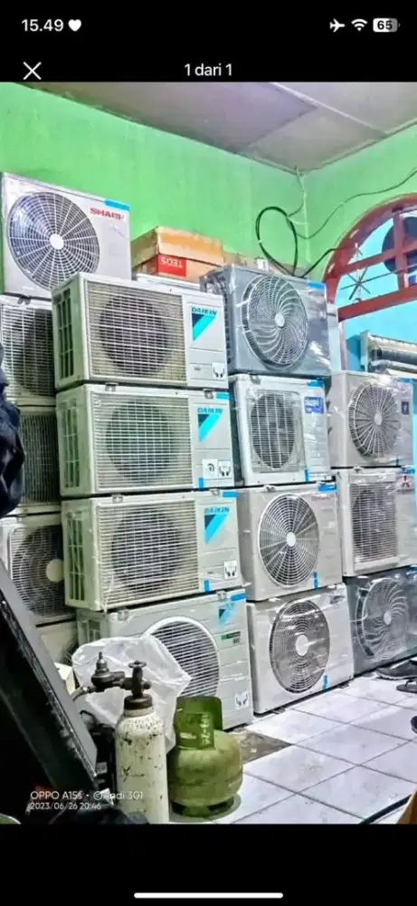 Nerima ac bekas mati dan rusak