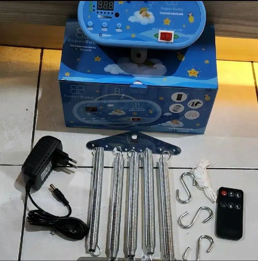 Ayunan listrik ( ayunan ) pakai remot