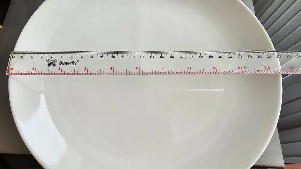 Piring luminarc ukuran 17cm