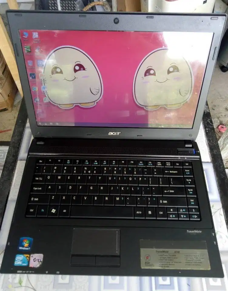Laptop Acer TravelMate 4740-Core i5 RAM 8GB/SSD 128GB (baru)+HDD 1TB