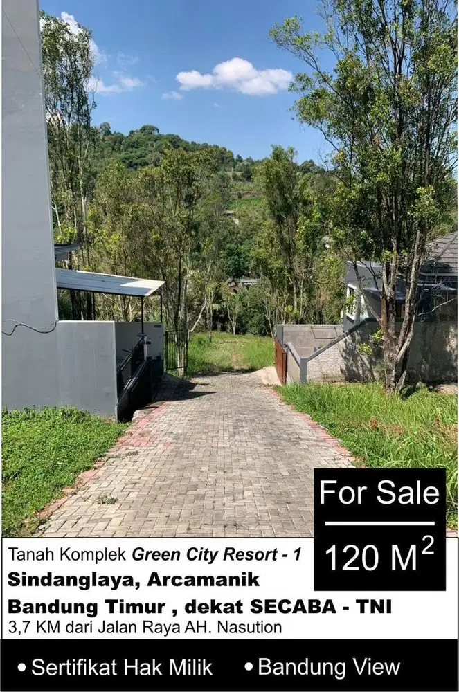 DIJUAL TANAH . Komplek Green City Resort-1