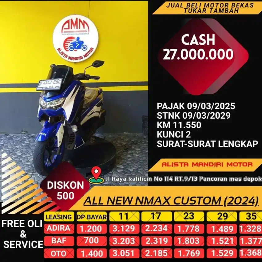 DP 700 rb aja ! ALL NEW N MAX CUSTOM 2024
B 4553 EBC