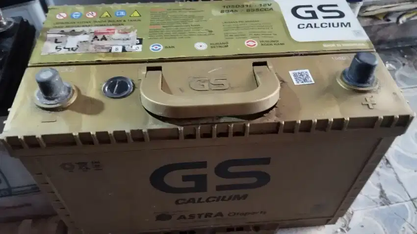 Accu aki bekas fortunerbpajeto xtrail 105d31L gs astra calcium lsg jos