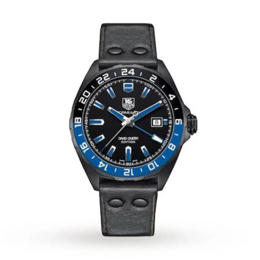 Tag Heuer Formula 1 GMT 'David Guetta' Black Titanium Automatic 43 mm