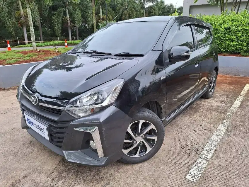TDP Rendah -  Daihatsu Ayla 1.2 R Bensin MT 2018 Hitam GC