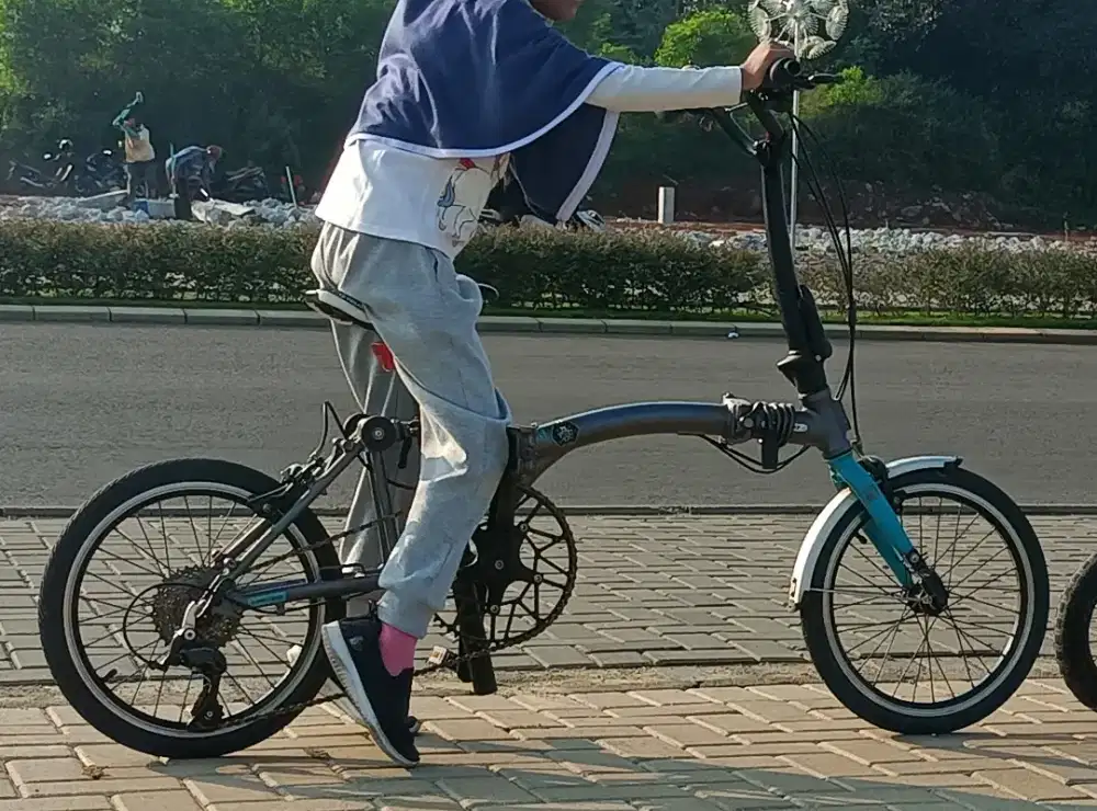 Sepeda lipat trifold upgrde