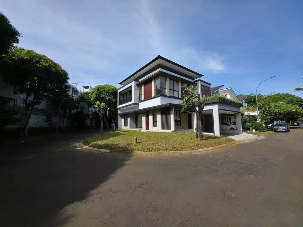 Rumah Brand New Bangunan Mandiri Hoek Verdant Ville The Icon BSD City