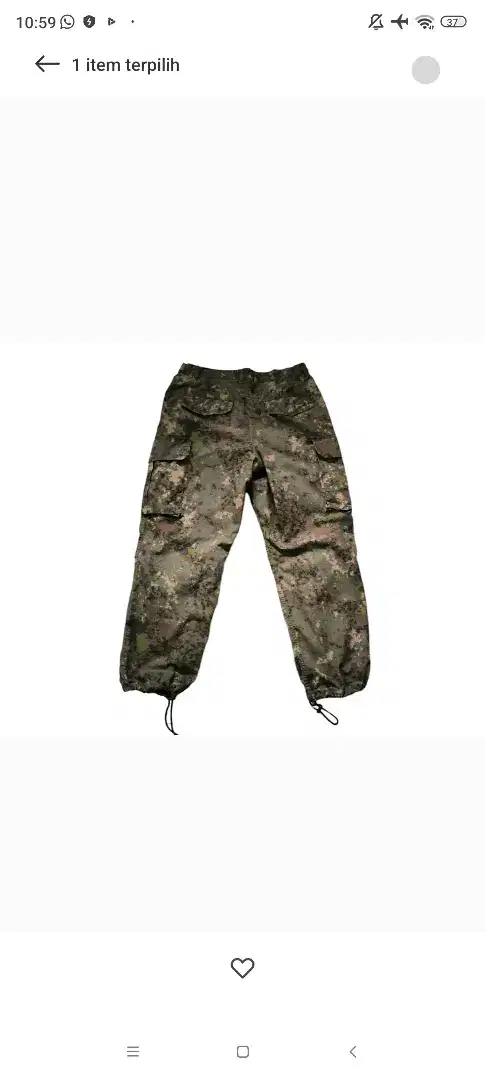 celana army military ori