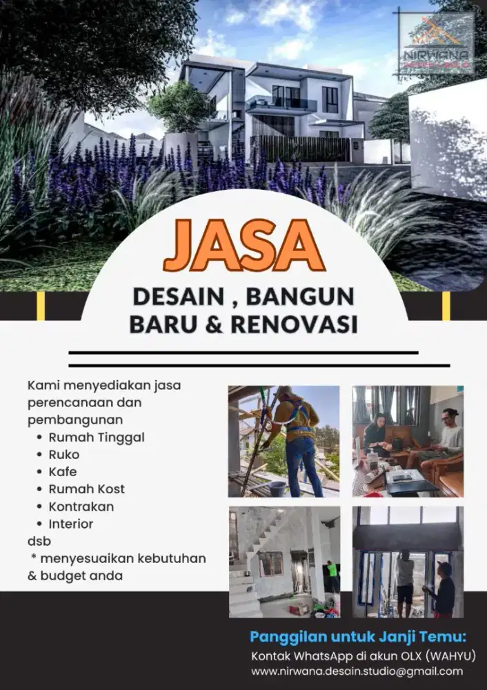Arsitek Kontraktor Jasa Desain, Bangun & Renovasi