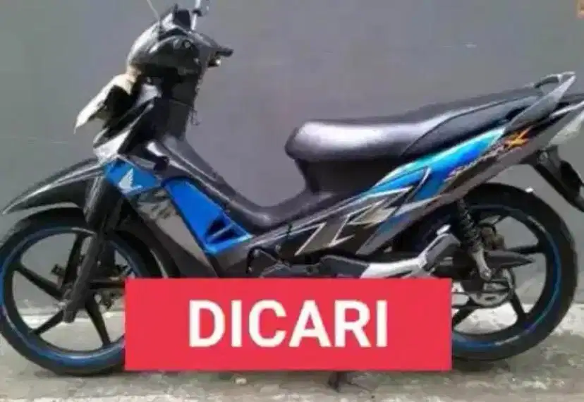 Di Cari Supra X 125 Double Disk DD Tahun 2009 Ke Atas Karbu 2011