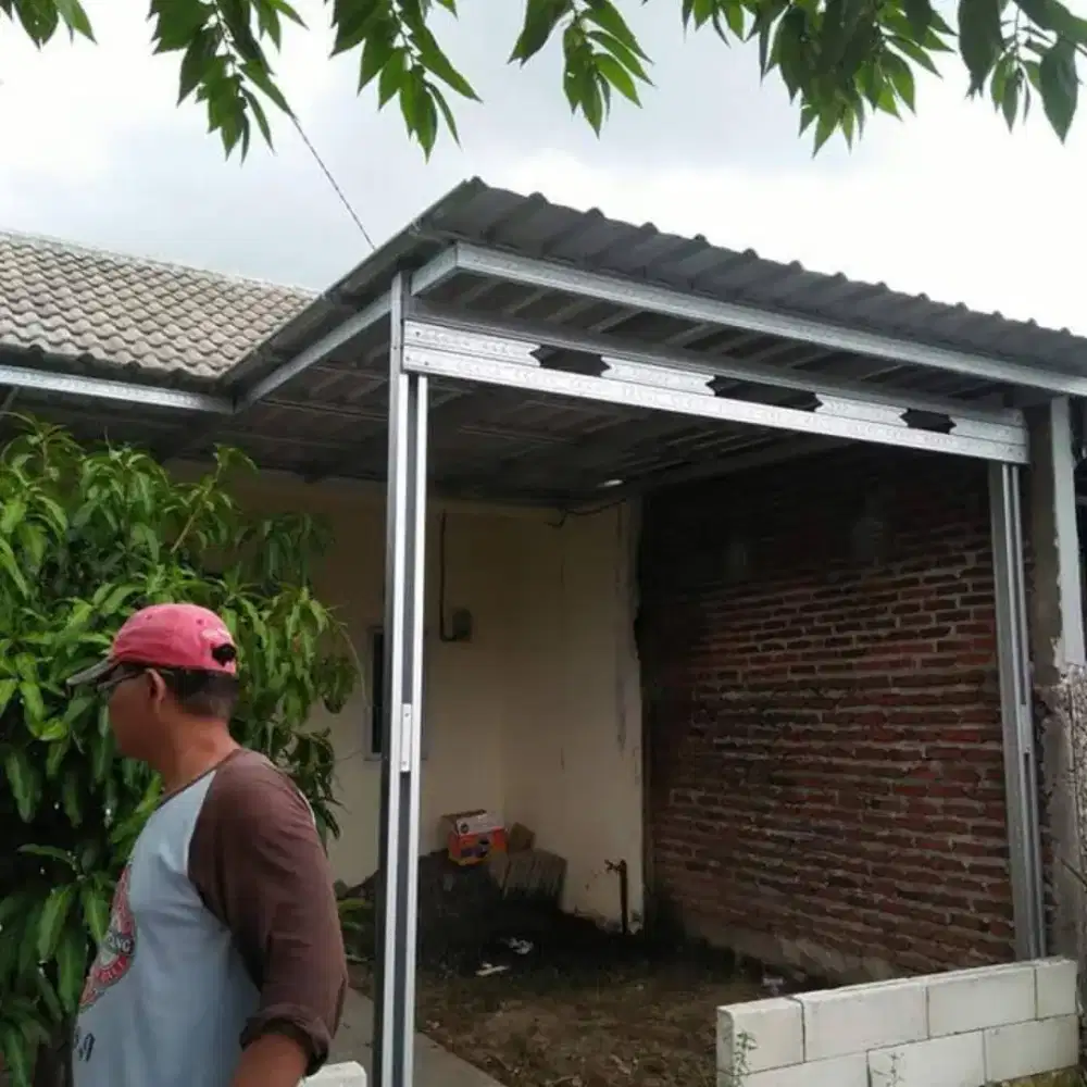 Pemasangan kanopi dan plafon