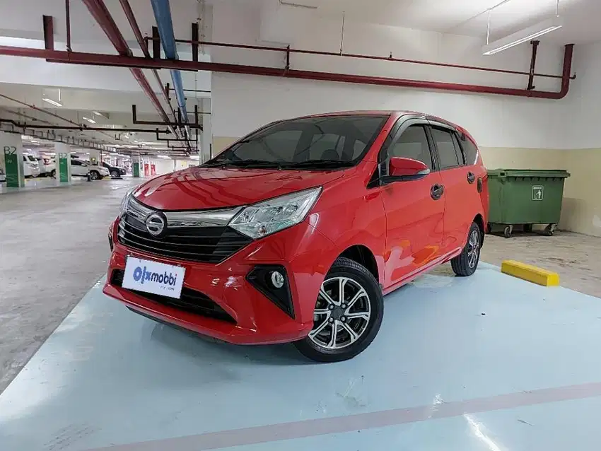 TDP 6,JT Daihatsu Sigra 1.2 R Bensin-MT Merah 2020