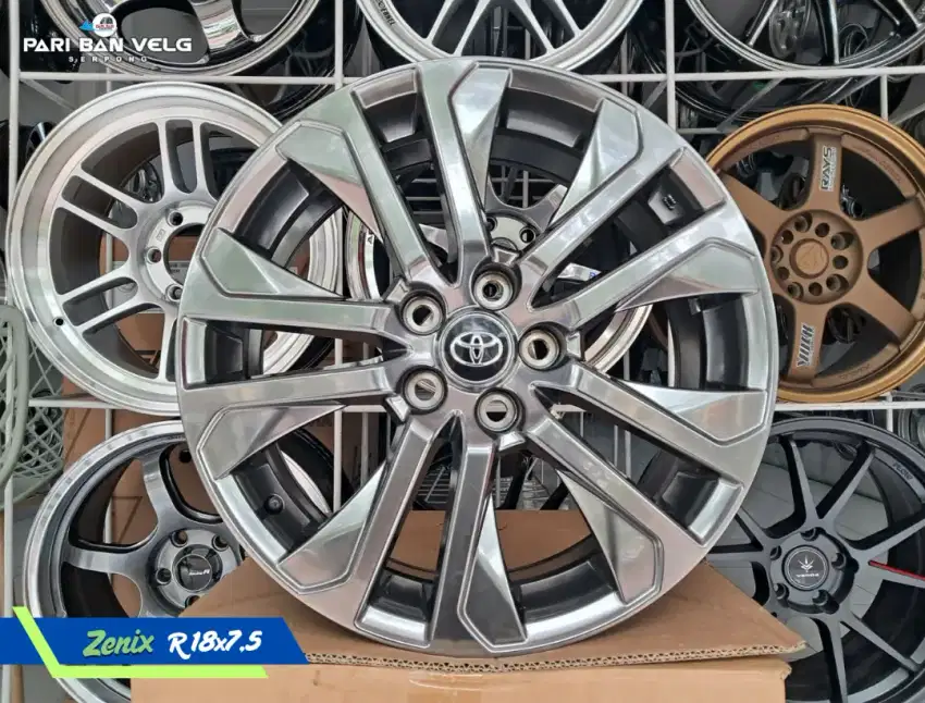 Velg innova zenix Ring 18 lebar 7,5 pcd. 5x114 et.