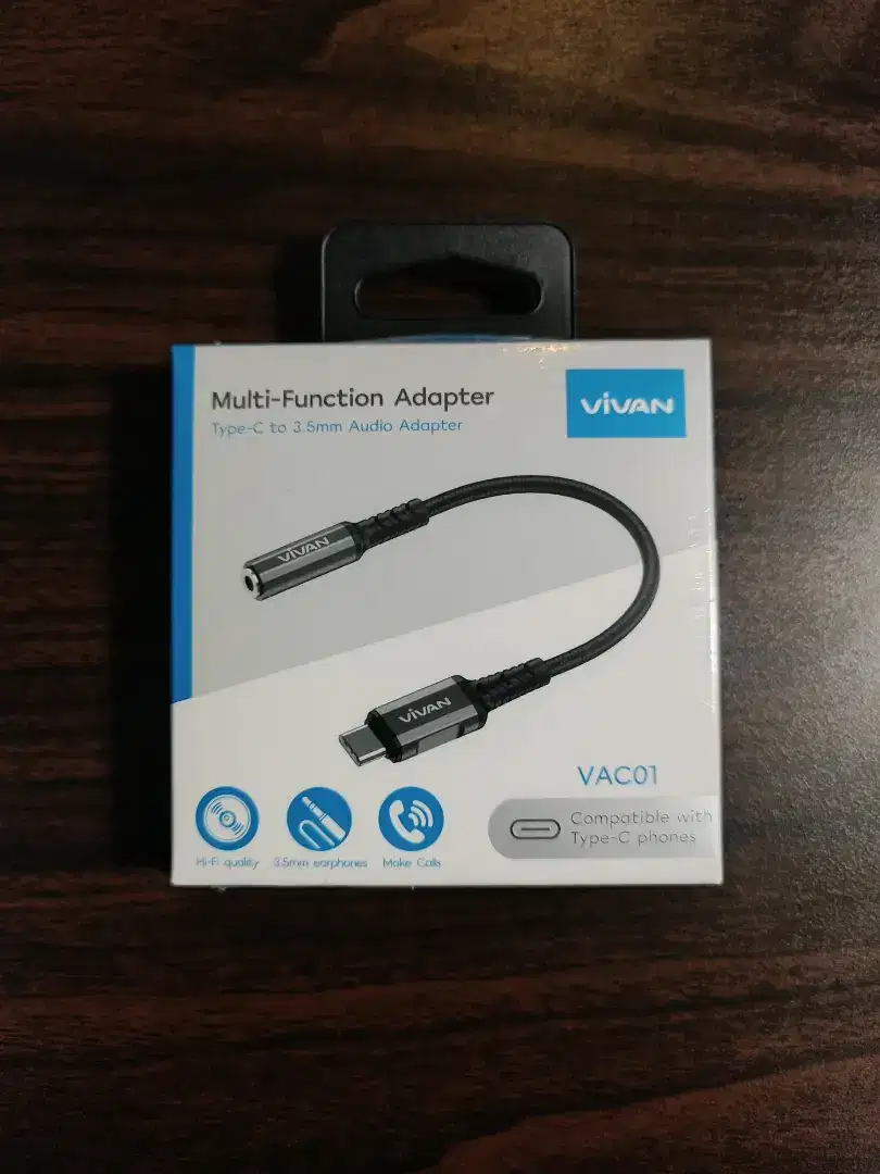 SPLITTER AUDIO VIVAN TO TYPE C GARANSI 1 TAHUN