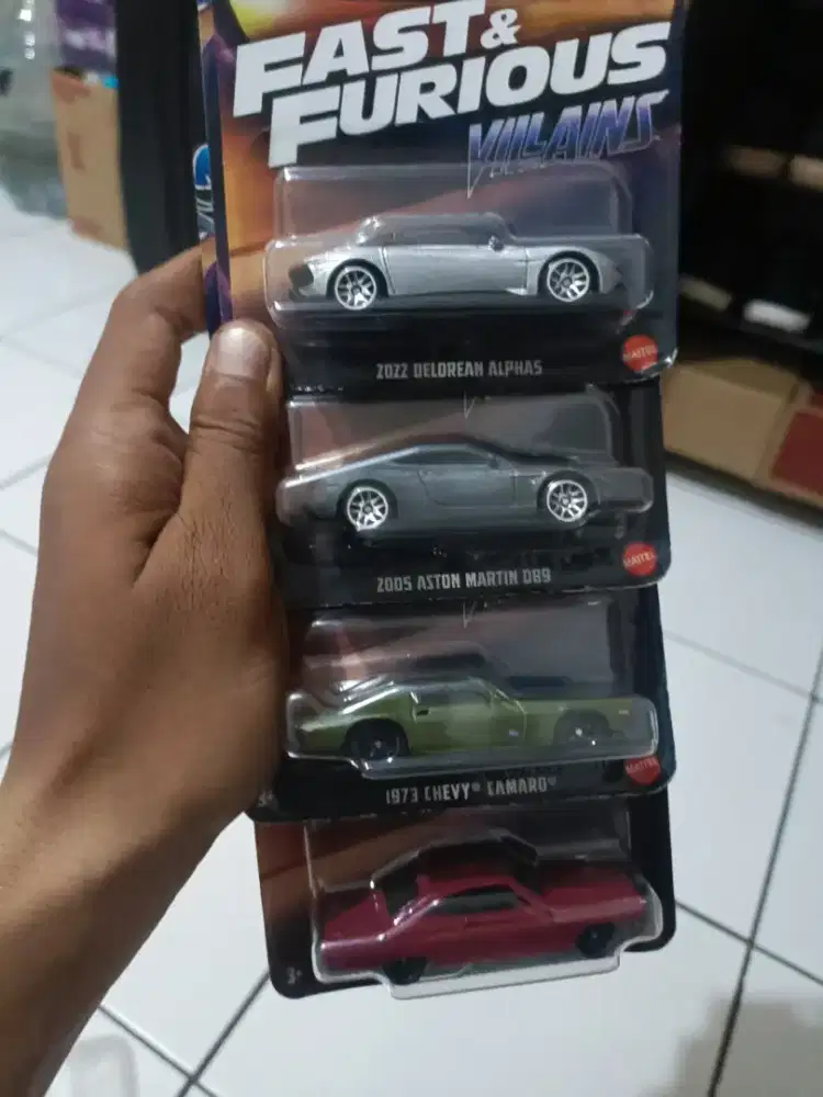 Hotwheels fast and furious villains