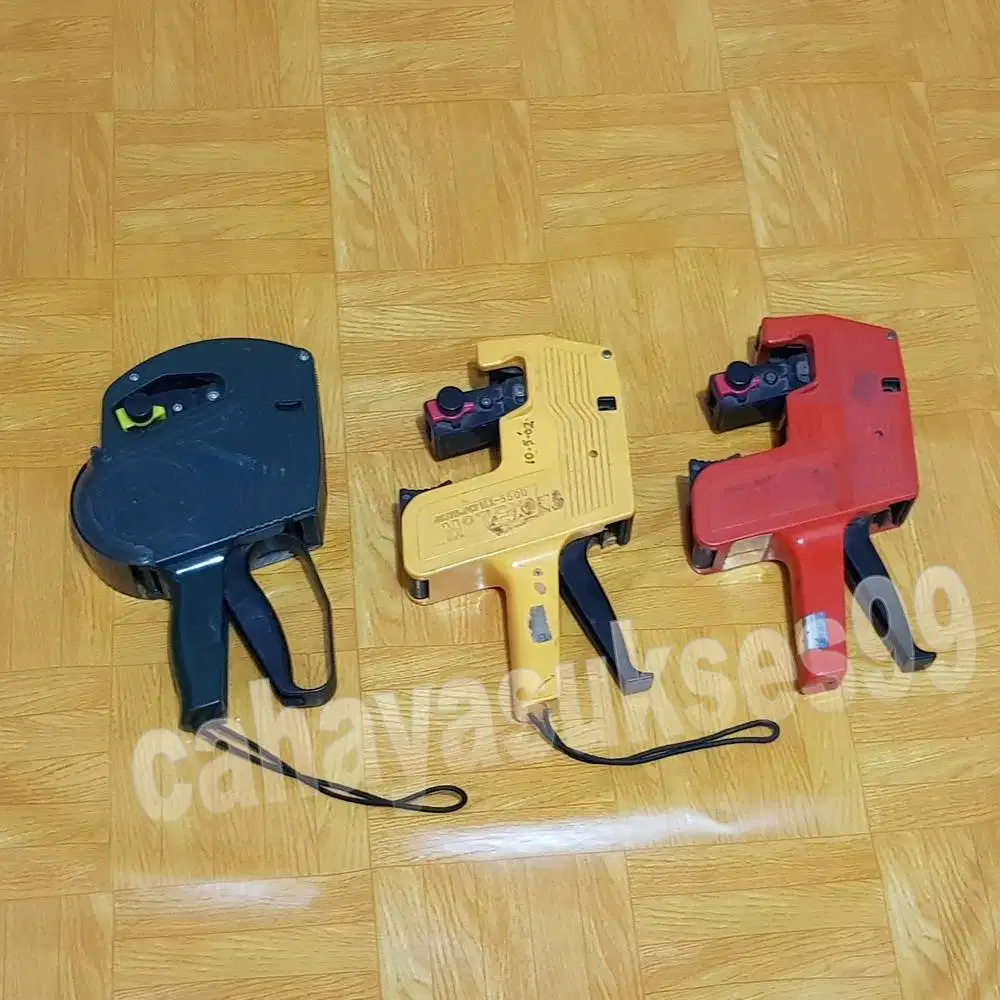 Stempel Label Harga dan Nomor MOTEK Second stok lama