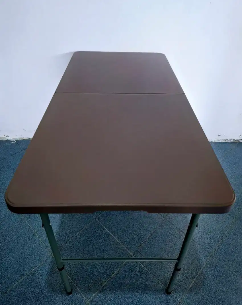 Baru Meja Lipat 2 foldtable Portabel serbaguna Outdoor Indoor 1.2meter