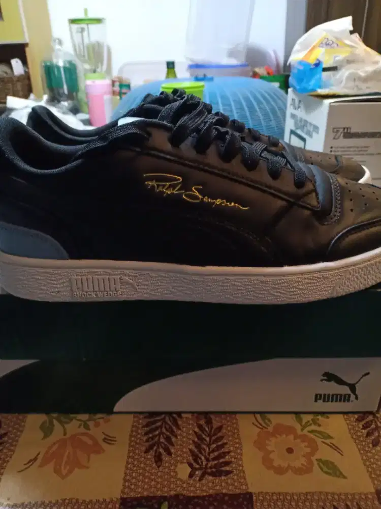 di jual sepatu cats merk puma ori uk 42-43 kondisi 95% mulus