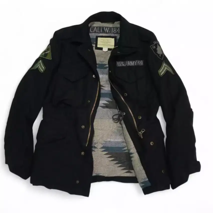 M.51 Parka Military Jacket By WHO.AU Dark Black