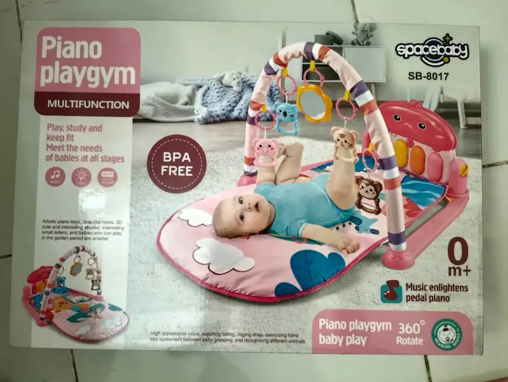 Mainan anak SPACEBABY Piano Playmate