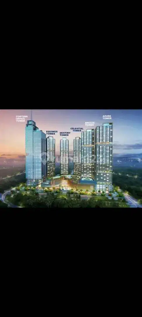 Disewakan & dijual apartment menara Jakarta kemayoran fully furnished