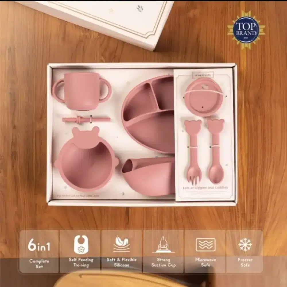 Set alat makan Howel and Co