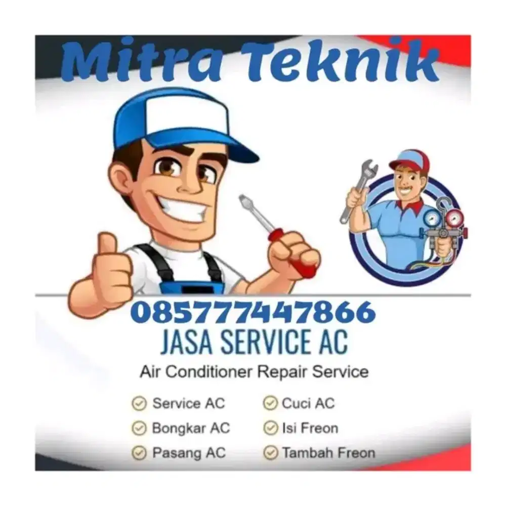Mitra Teknik ( teknisi ac berpengalaman )