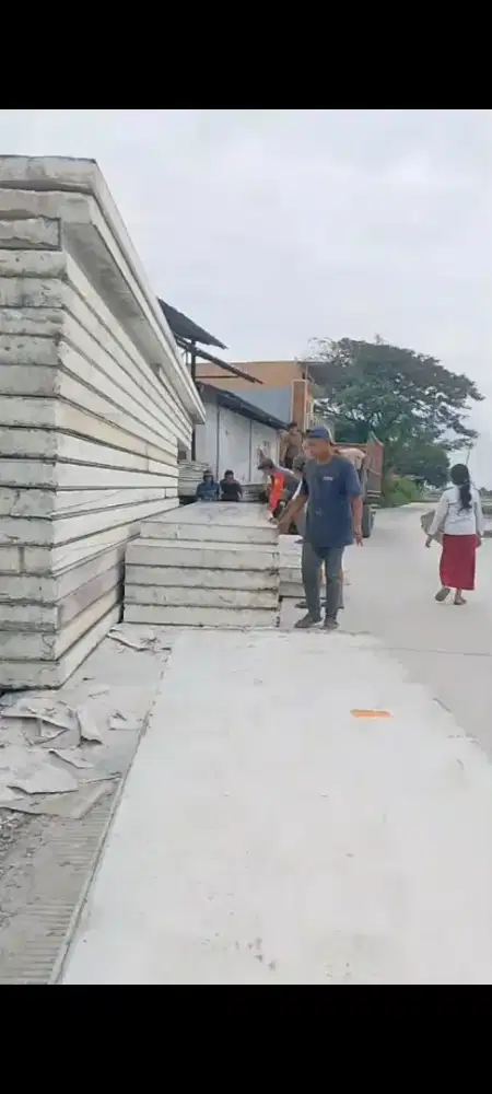 Panel eps foam tebal 15 cm panjang 6 mtr